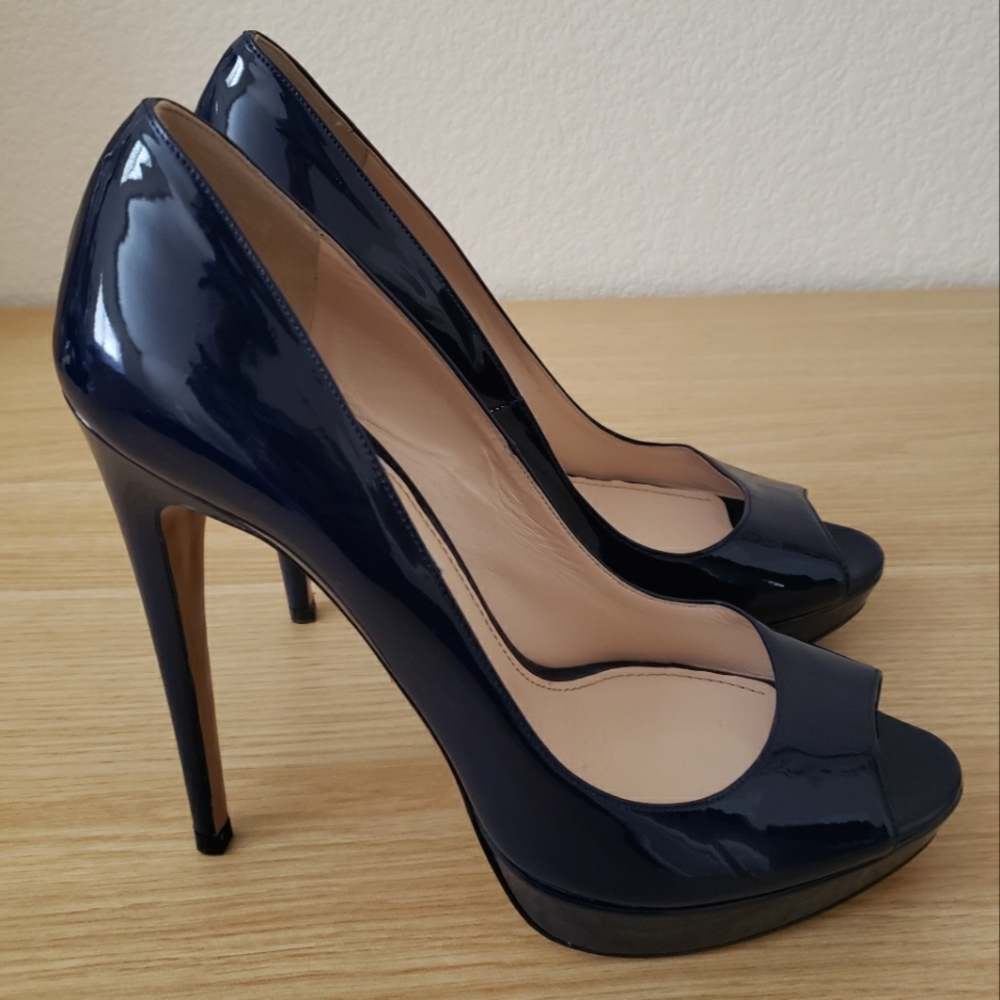 NWT Prada patent leather stilettos 39 - Picture 2 of 8